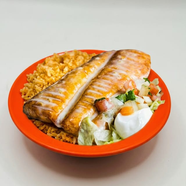 Chimichanga Lunch.