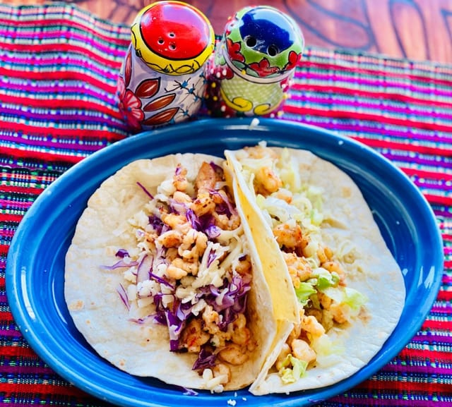 Shrimp Taco a la Carte.
