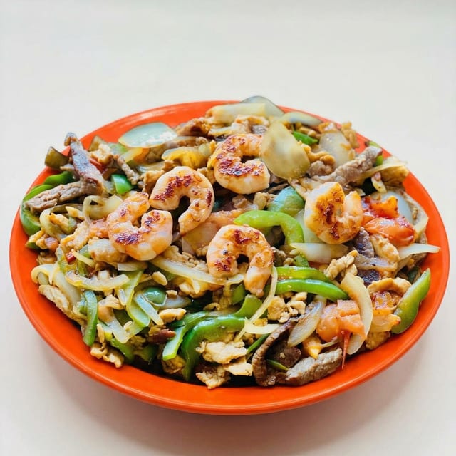 Shrimp Fajitas.