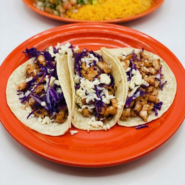 Shrimp Tacos Dinner.
