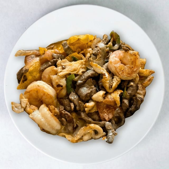 Nachos Fajitas Texanos.