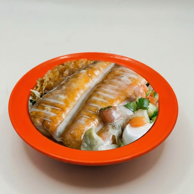 Enchiladas Del Mar.