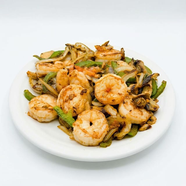 Shrimp Fajitas.